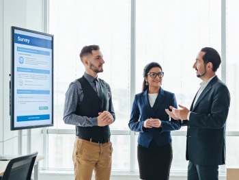 Spanish and Portuguese interpreters for the survey